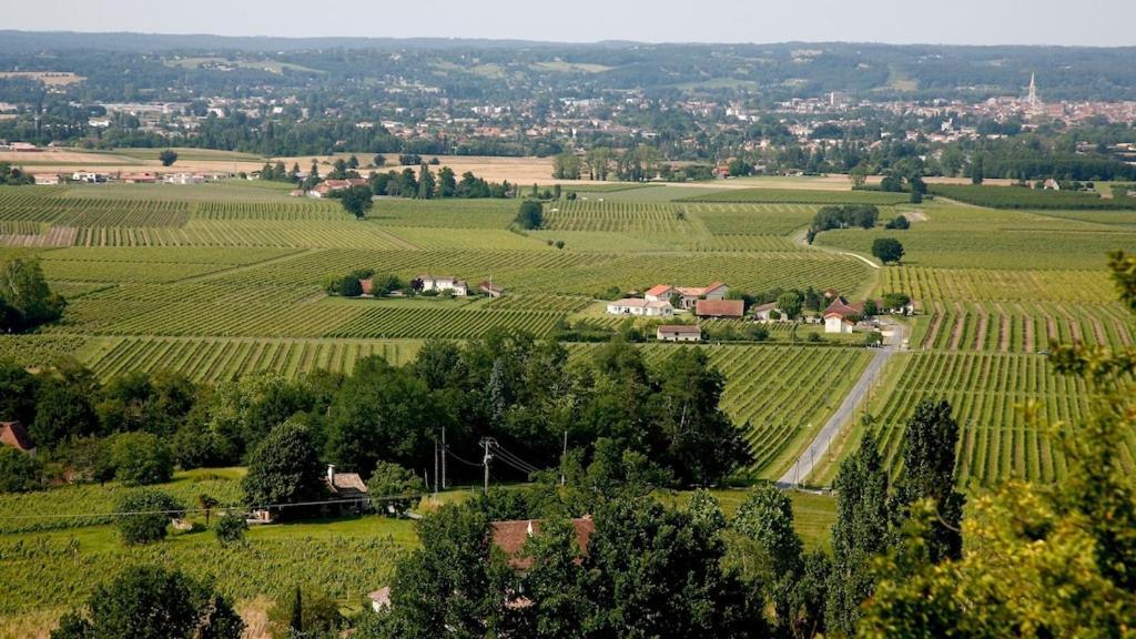 Maison Monbazillac Avec Piscine 2-4 Pax Zewnętrze zdjęcie