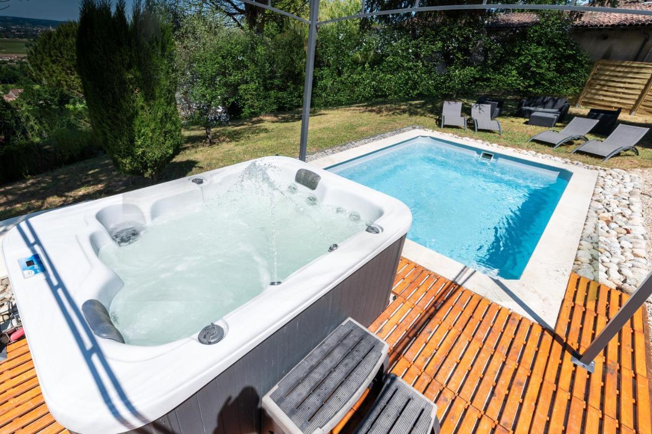 Maison Monbazillac Avec Piscine 2-4 Pax Zewnętrze zdjęcie